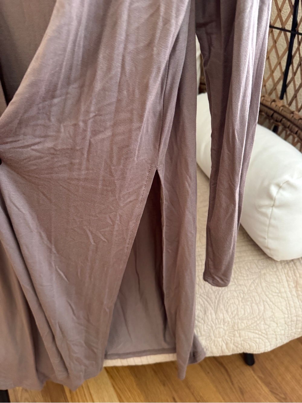 Sivana Bamboo Yoga Wrap Mocha Large - Picture 3 of 6